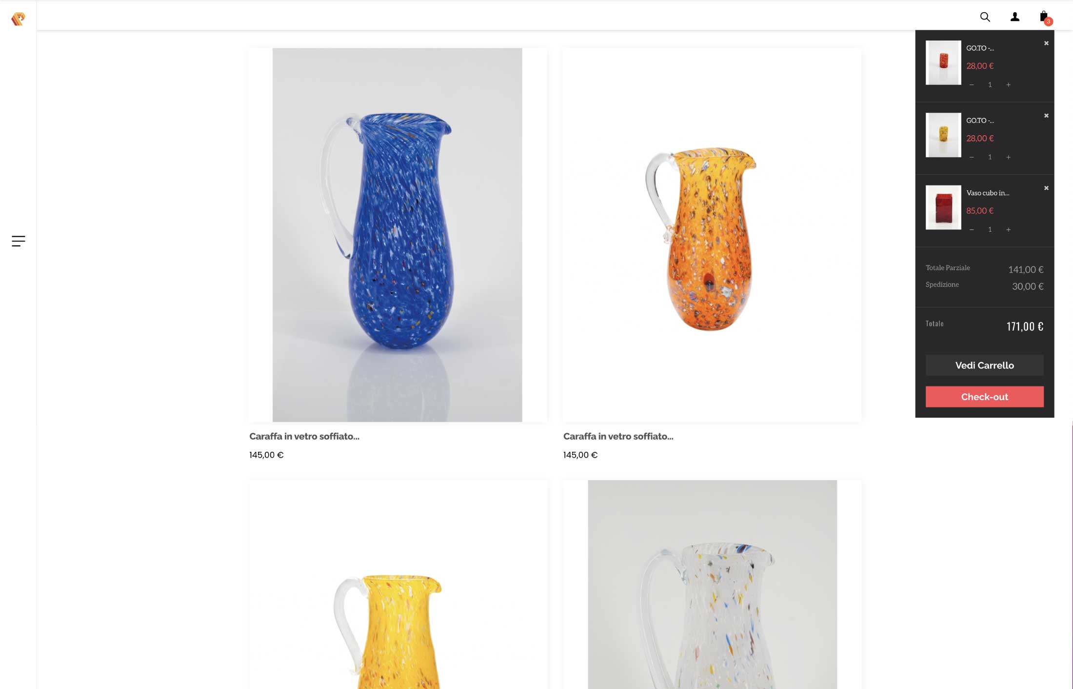 murano shop online prestashop