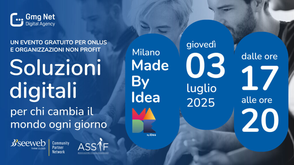 Vai alla pagina dell'evento "Soluzioni digitali per chi cambia il mondo ogni giorno"